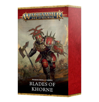 Warscroll Cards: Blades of Khorne