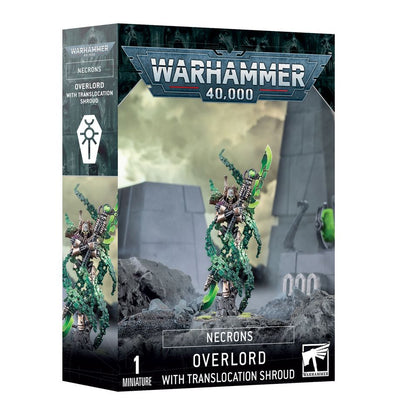 Necrons - Overlord with Translocation Shroud