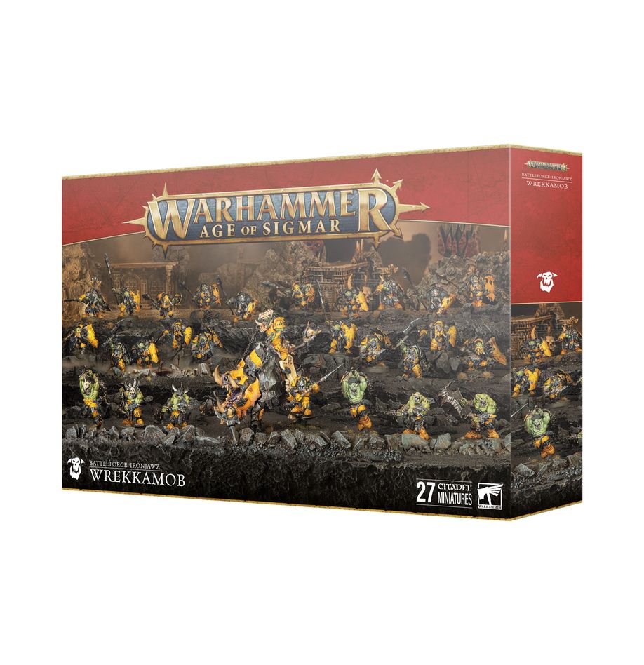 Age of Sigmar: Ironjawz - Battleforce Wrekkamob