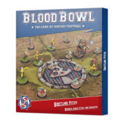 Blood Bowl Snotling Pitch - Juego de cancha y banquillos de doble cara