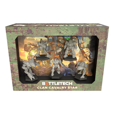 Battletech: Miniature Force Pack - Clan Cavalry Star