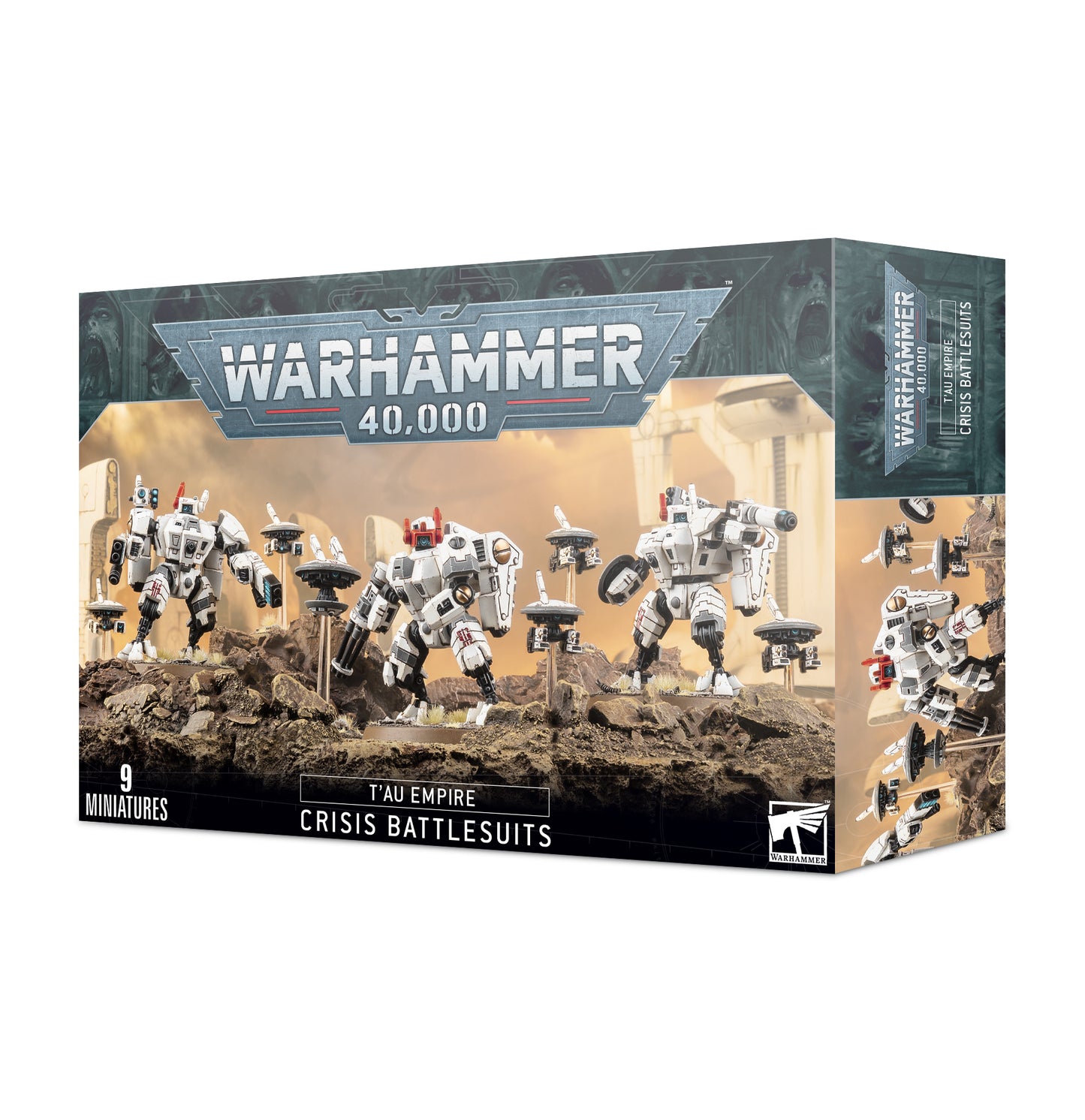 Warhammer 40,000: T'au Empire - Equipo XV8 Crisis Battlesuit
