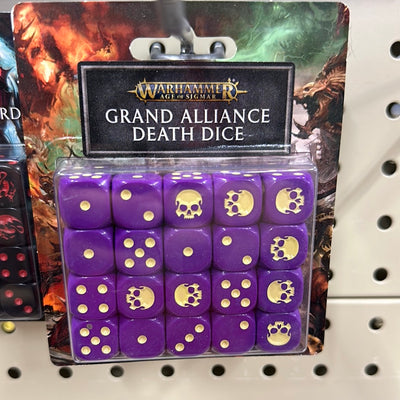 Dados de la muerte de la Gran Alianza de Warhammer Age of Sigmar