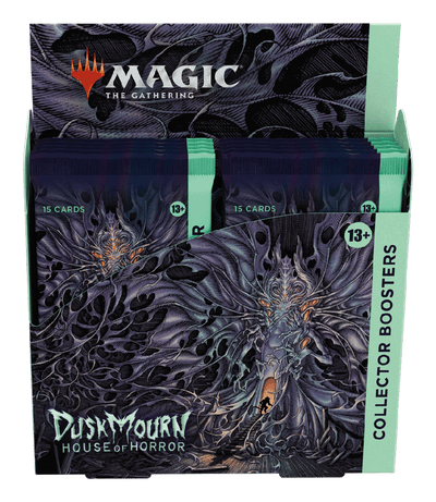 Magic: The Gathering Duskmourn: House of Horror Collector Booster Box - 12 Packs