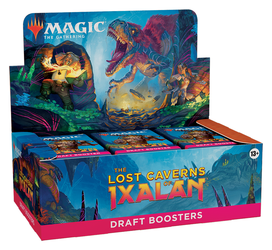 Magic: The Gathering The Lost Caverns of Ixalan Draft Booster Box (36 Booster Packs)