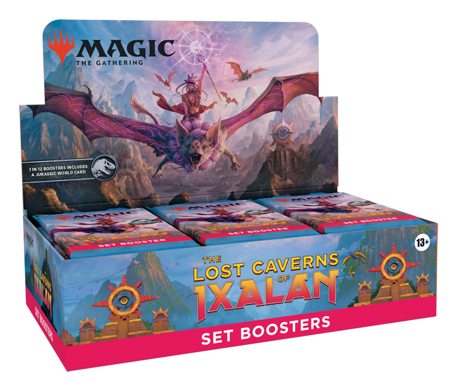 Magic: The Gathering The Lost Caverns of Ixalan Set Booster Box - 30 Packs + 1 Box Topper Card (361 Magic Cards)