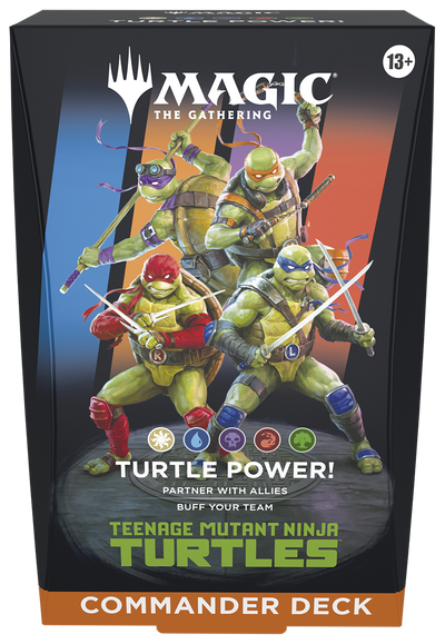 Teenage Mutant Ninja Turtles - Commander Deck - Turtle Power!