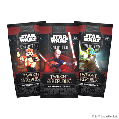 Twilight of the Republic Booster Display