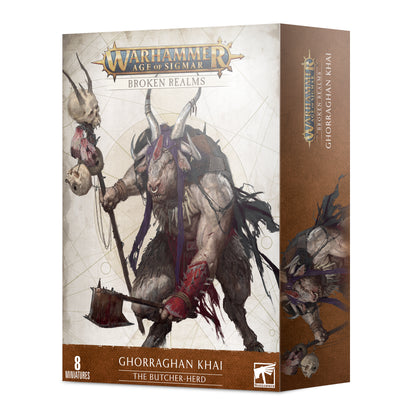 Warhammer Age of Sigmar Ghorraghan Khai La manada de carniceros