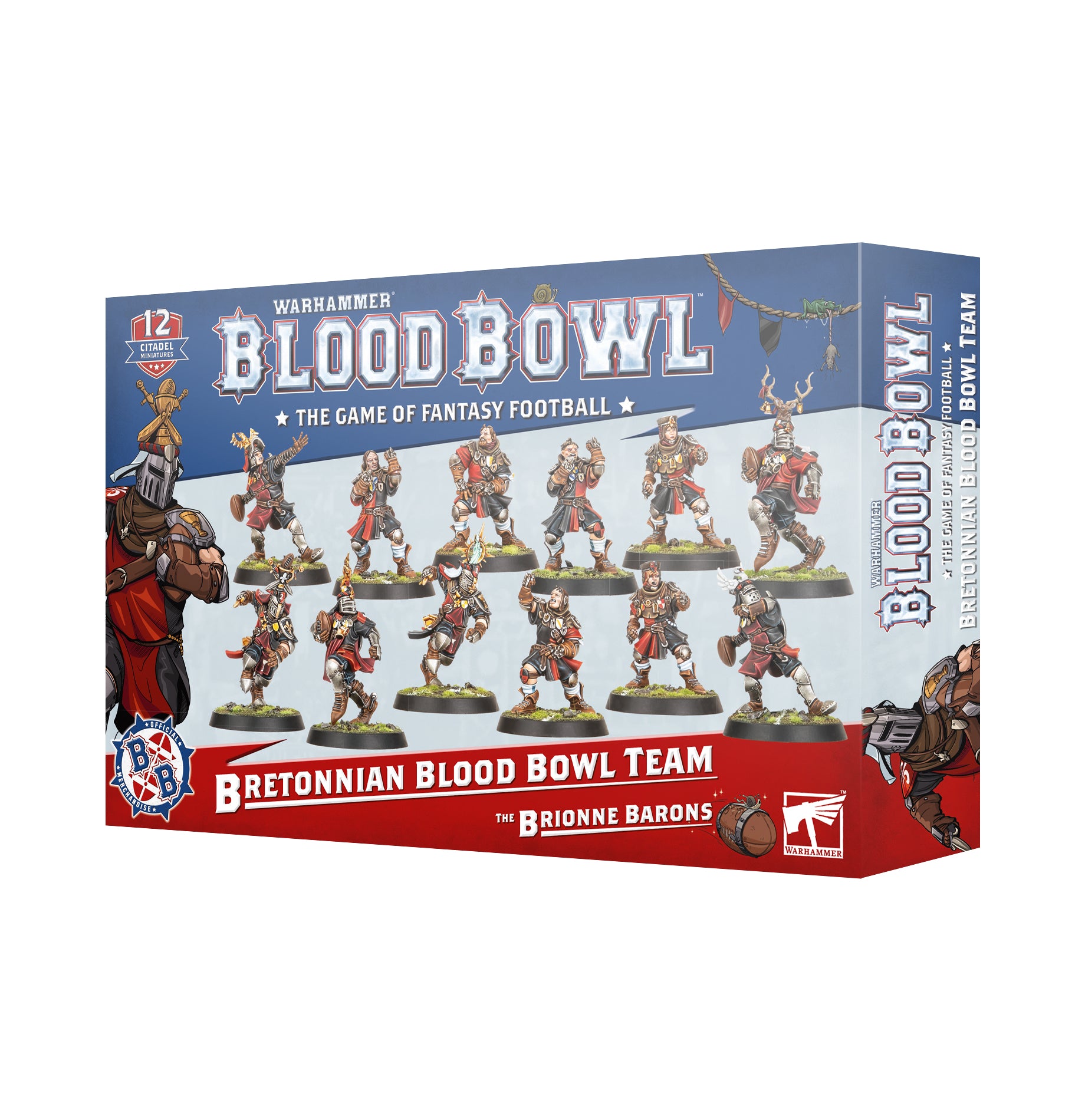 Bretonnian Blood Bowl Team The Brionne Barons TC Paint Ball