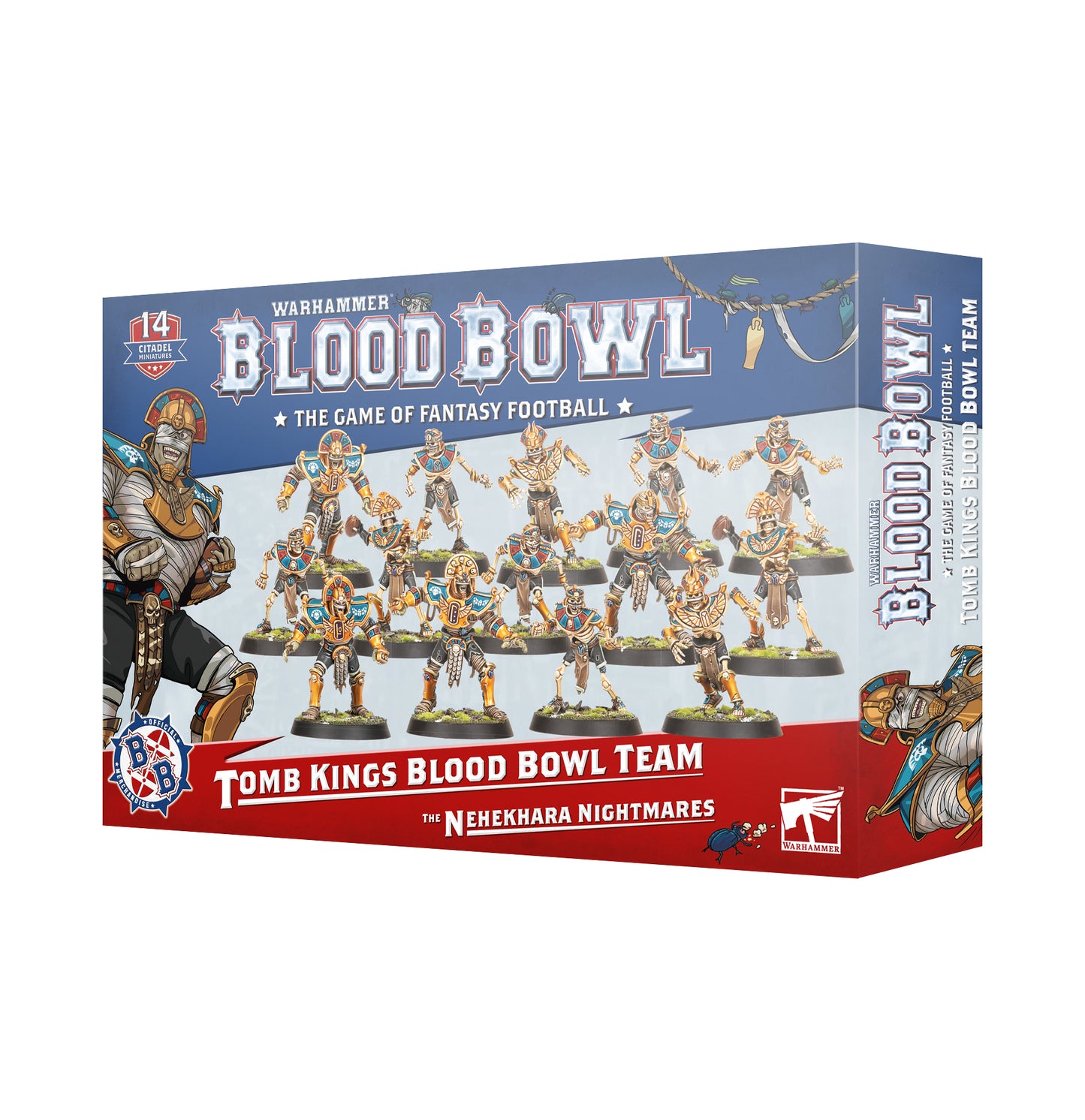 Tomb Kings Blood Bowl Team: The Nehekhara Nightmares