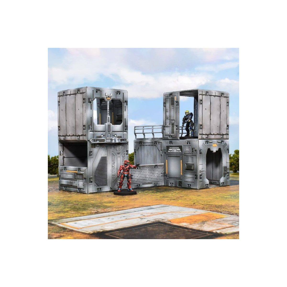 Halo Flashpoint: Outpost 3D Buildable Terrain Set