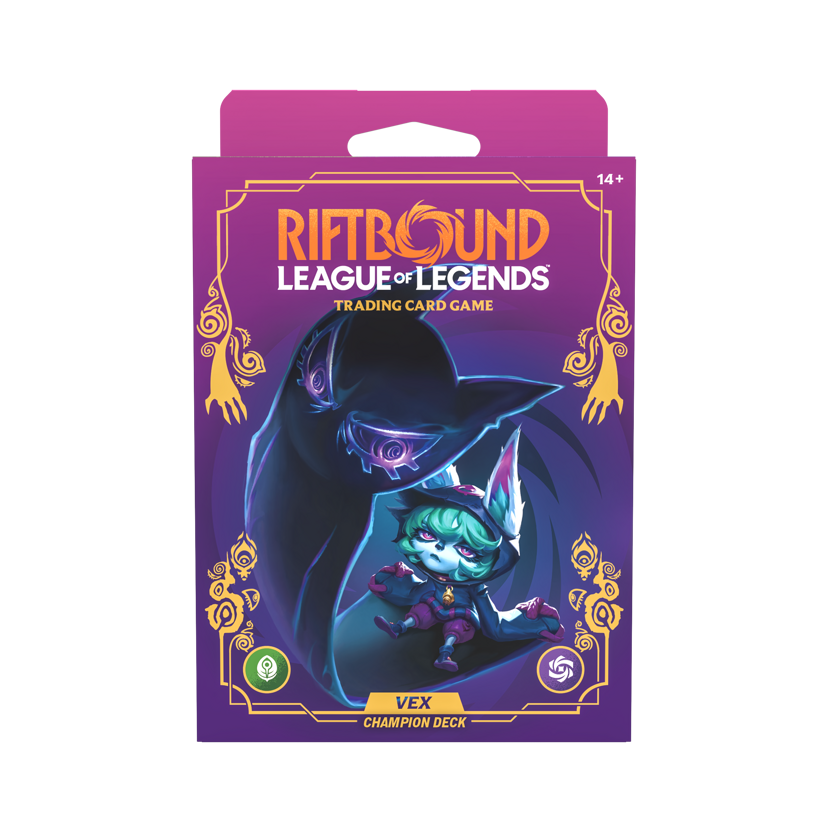 Riftbound: League of Legends TCG Unleashed Champion Deck: Vex