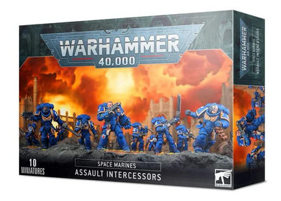 Warhammer 40K: intercesores de asalto de los Marines Espaciales