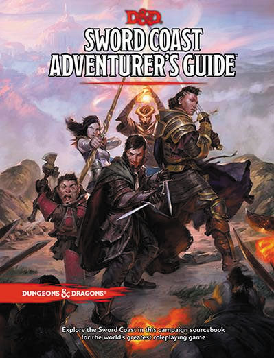 Dungeons & Dragons RPG: Guía de aventureros de Sword Coast Tapa dura