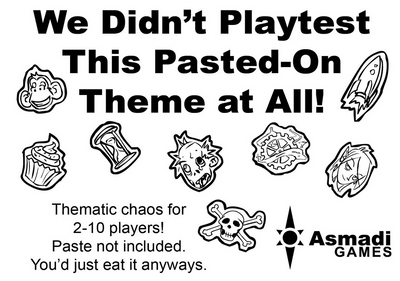 ¡No probamos este tema pegado en absoluto!