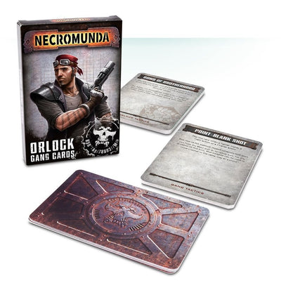 Necromunda - Orlock: Cartas de tácticas de pandillas