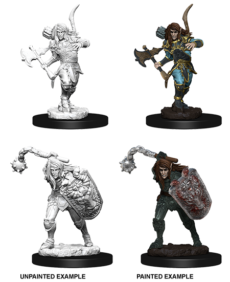 Cortes profundos de Pathfinder: Luchador elfo masculino