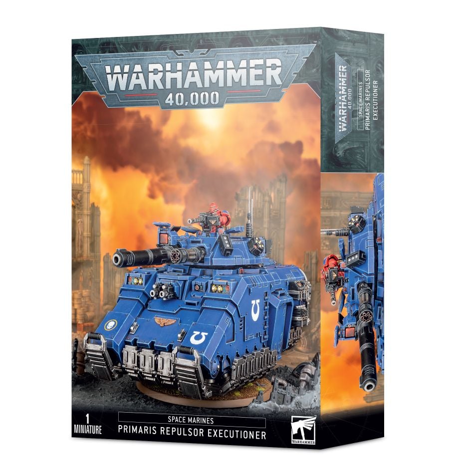 Warhammer 40,000: Marines espaciales - Verdugo repulsor Primaris