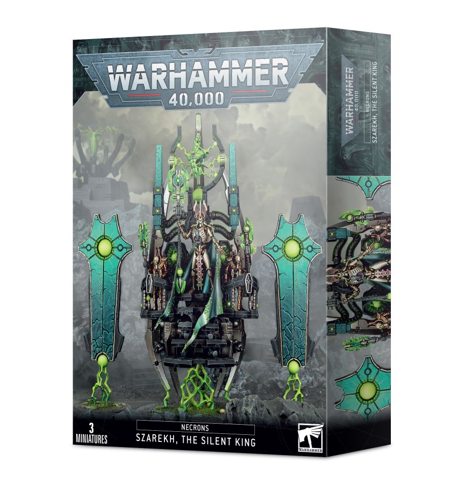 Warhammer 40,000: Necrones - Szarekh El Rey Silencioso