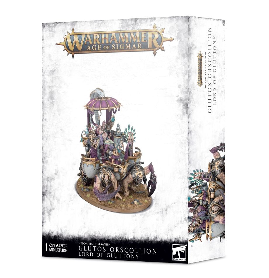 Warhammer Age of Sigmar Glutos Orscollion Señor del glotón