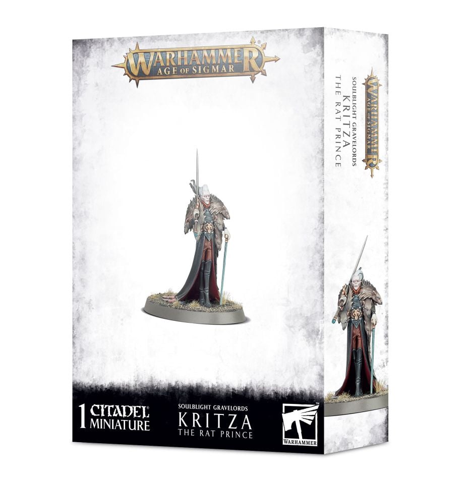 Warhammer Ageof Sigmar: Soulblight Gravelords- Kritza, the Rat Prince
