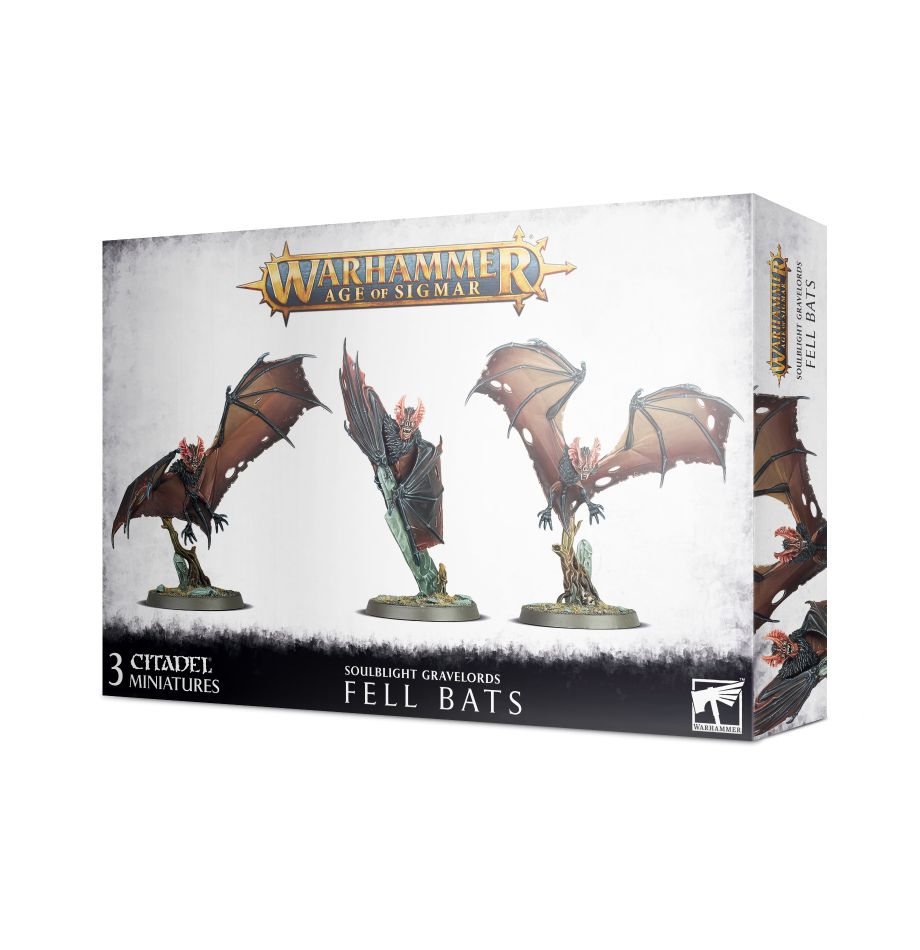 Warhammer Age of Sigmar- Soulblight Gravelords- Fell Bats