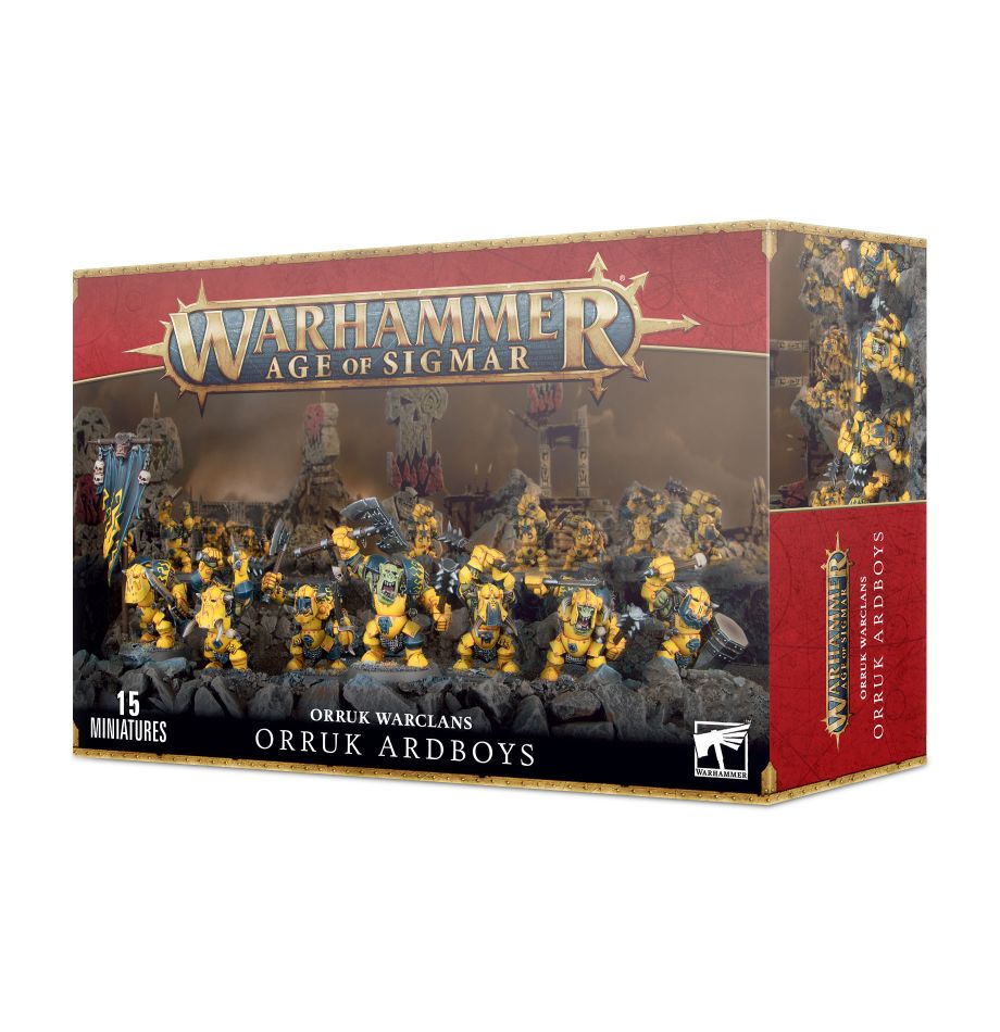 Warhammer Age of Sigmar: Orruk Warclans - Orruk Ardboyz (Old)