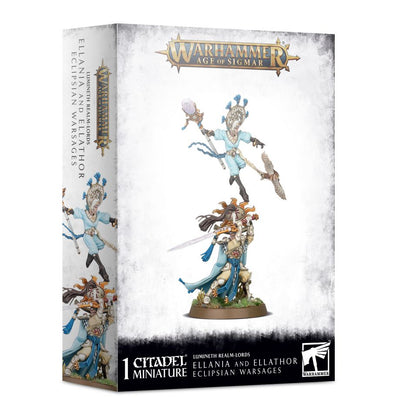 Warhammer Age of Sigmar: Lumineth Realm-lords- Ellania y Ellathor Eclipsian Warsages