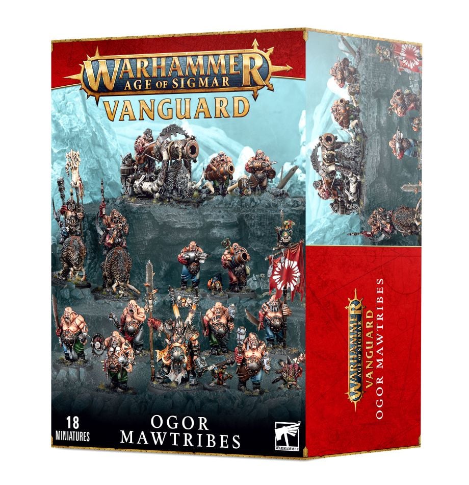 Warhammer Edad de Sigmar Ogor Mawtribes Vanguardia