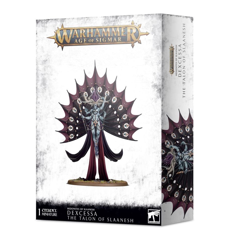 Warhammer Age of Sigmar: Hedonites of Slaanesh- Dexcessa, la Garra de Slaanesh