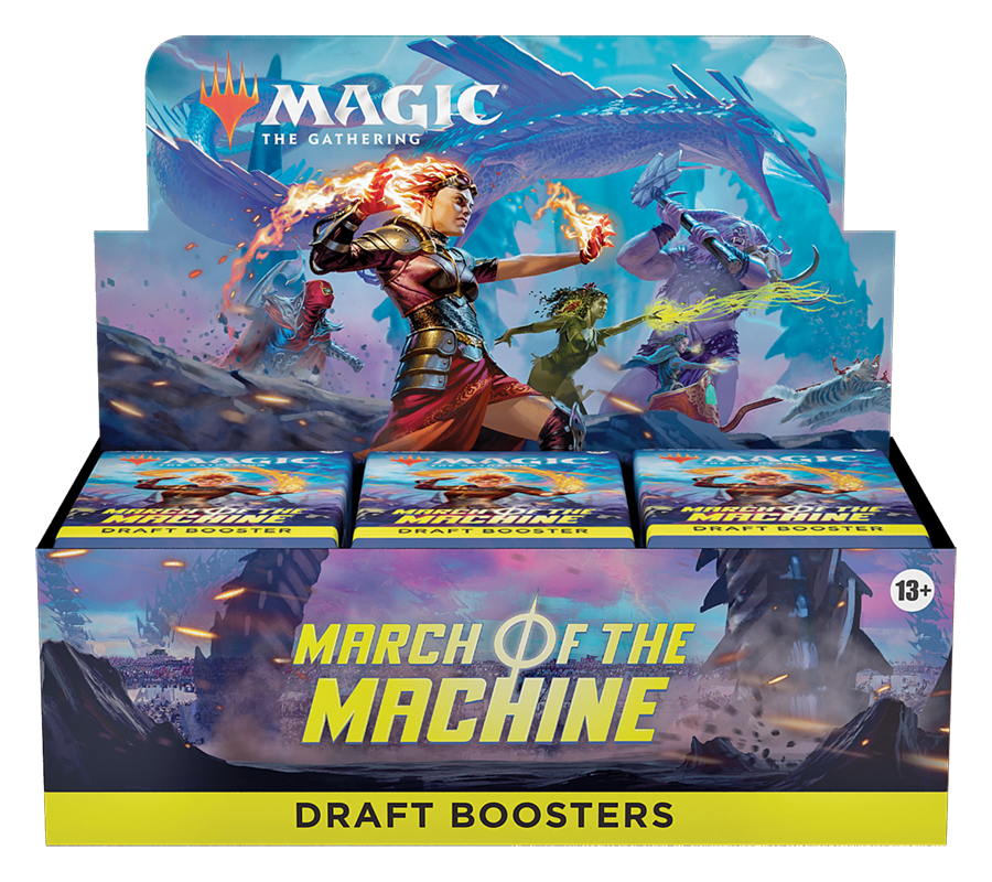 Magic: The Gathering March of the Machine Draft Booster Box | 36 Packs (540 Magic Cards)