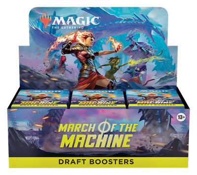 Magic: The Gathering March of the Machine Draft Booster Box | 36 Packs (540 Magic Cards)