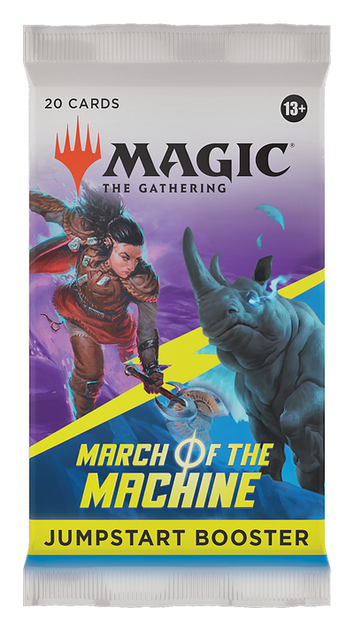 Magic: The Gathering March of the Machine Jumpstart Booster | 20 Magic Cards