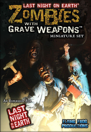 Last Night On Earth: Juego de miniaturas de zombis con armas graves