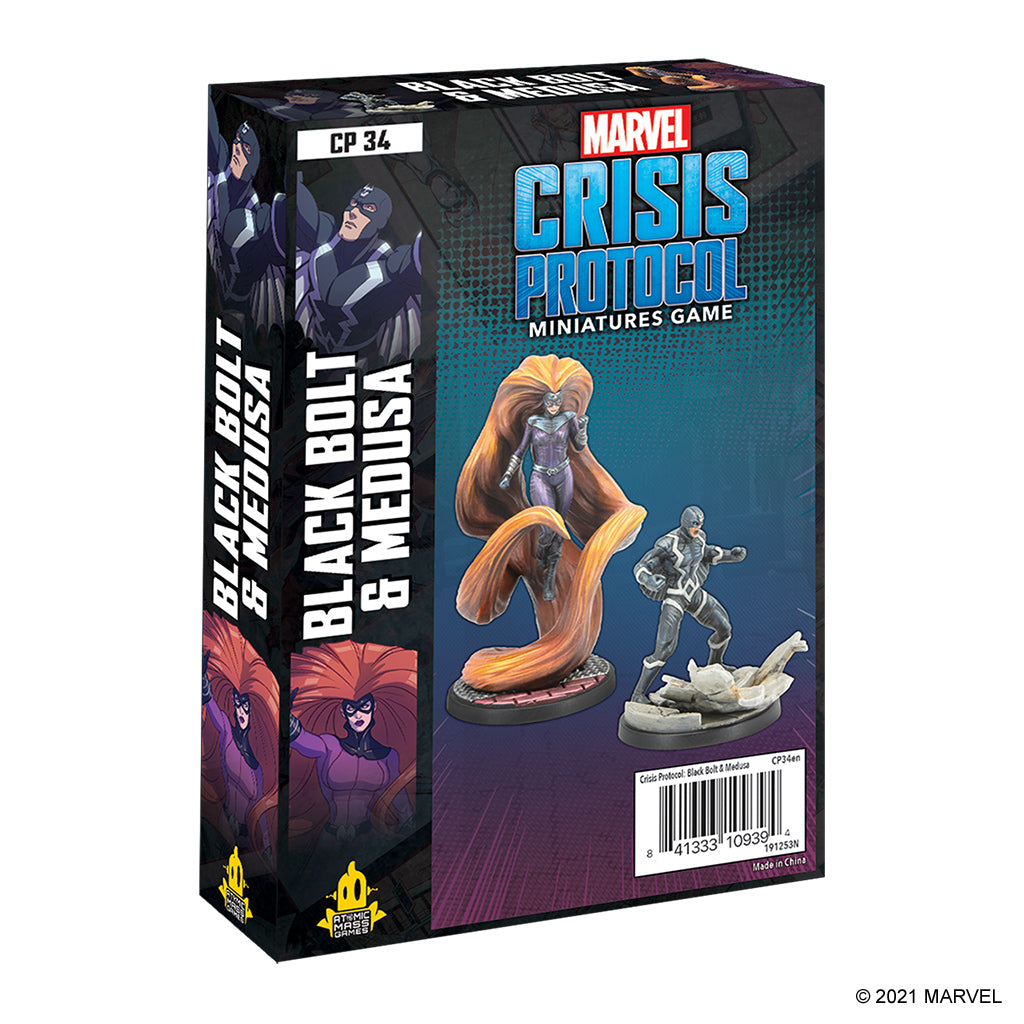 Protocolo de crisis de Marvel: Black Bolt y Medusa