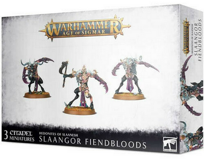 Warhammer Age of Sigmar: Hedonitas de Slaanesh Slaangor Fiendbloods