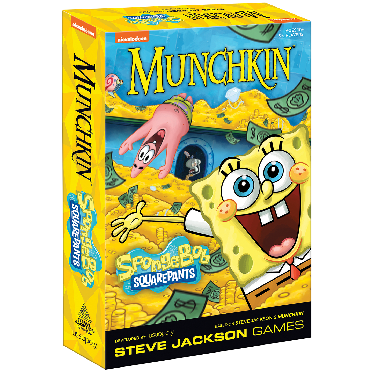 Munchkin Bob Esponja Pantalones Cuadrados
