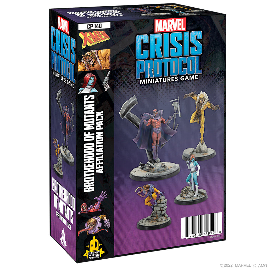 Marvel: Crisis Protocol - Paquete de afiliación a la Hermandad de Mutantes