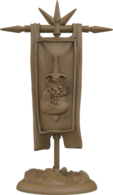 Canción de hielo y fuego: pancarta de activación de lujo neutral