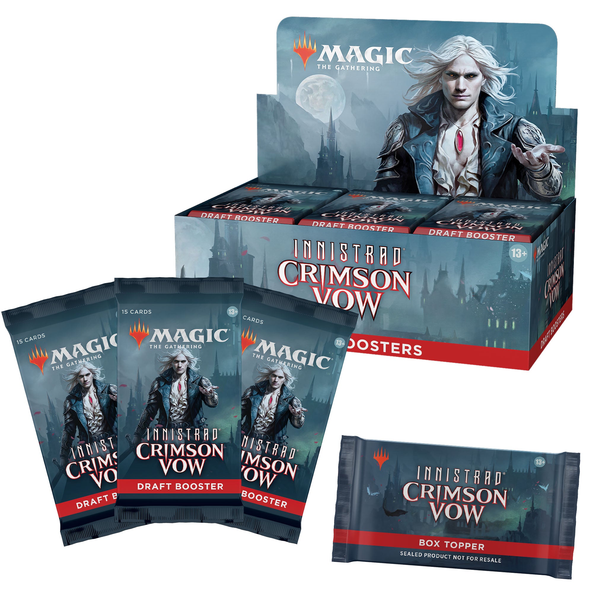 Magic: The Gathering Innistrad: Crimson Vow Draft Booster Box | 36 Pac TC Paint Ball & War Room Magic: The Gathering Innistrad: Crimson Vow Draft Booster Box | 36 Pac TC Paint Ball & War Room