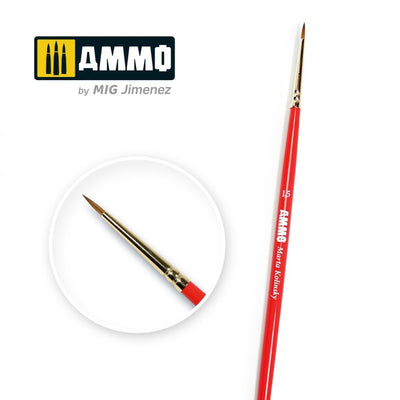 AMMO by MIG Brushes - 1.5 AMMO Marta Kolinsky Brush