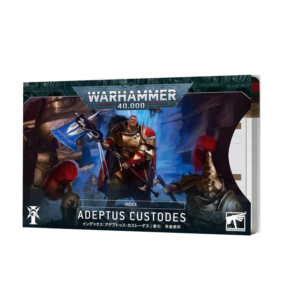 Warhammer 40,000: Adeptus Custodes- Index Cards