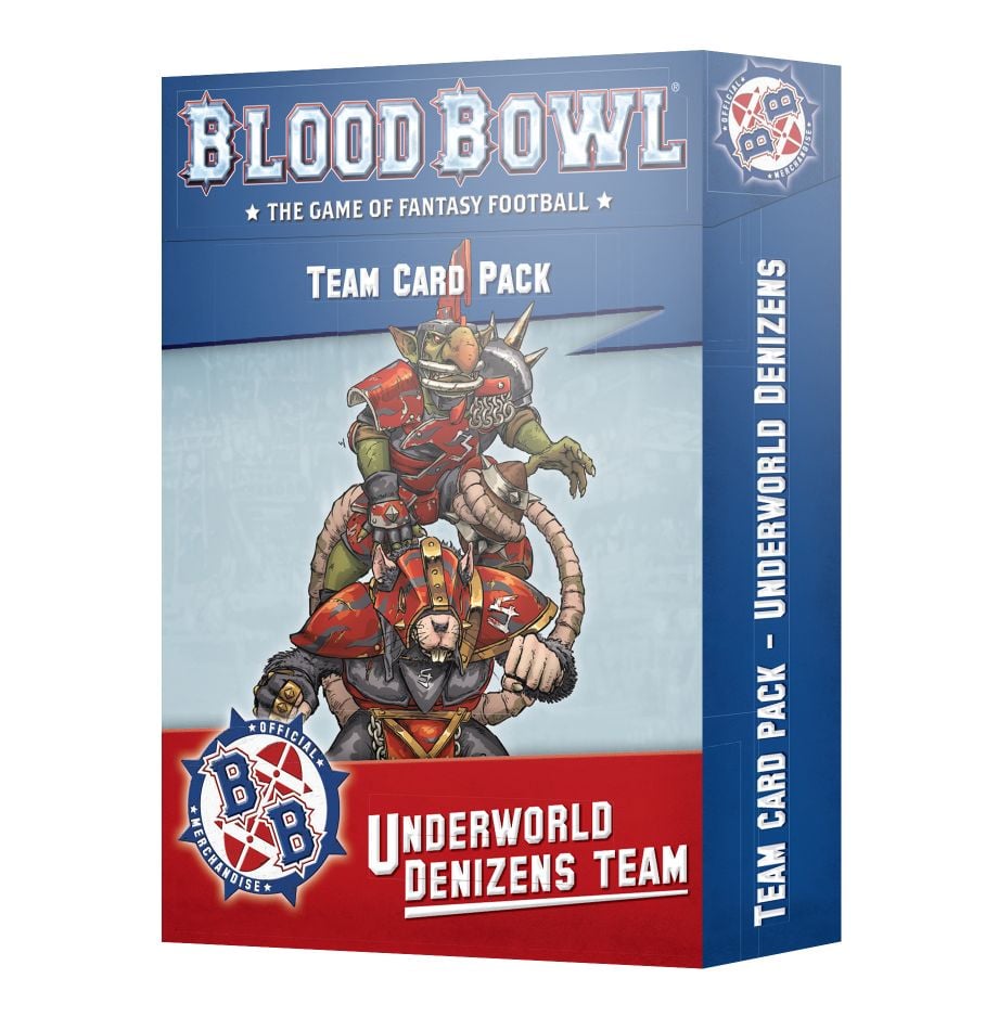 Bloodbowl Underworld Denizens Team Card Pack