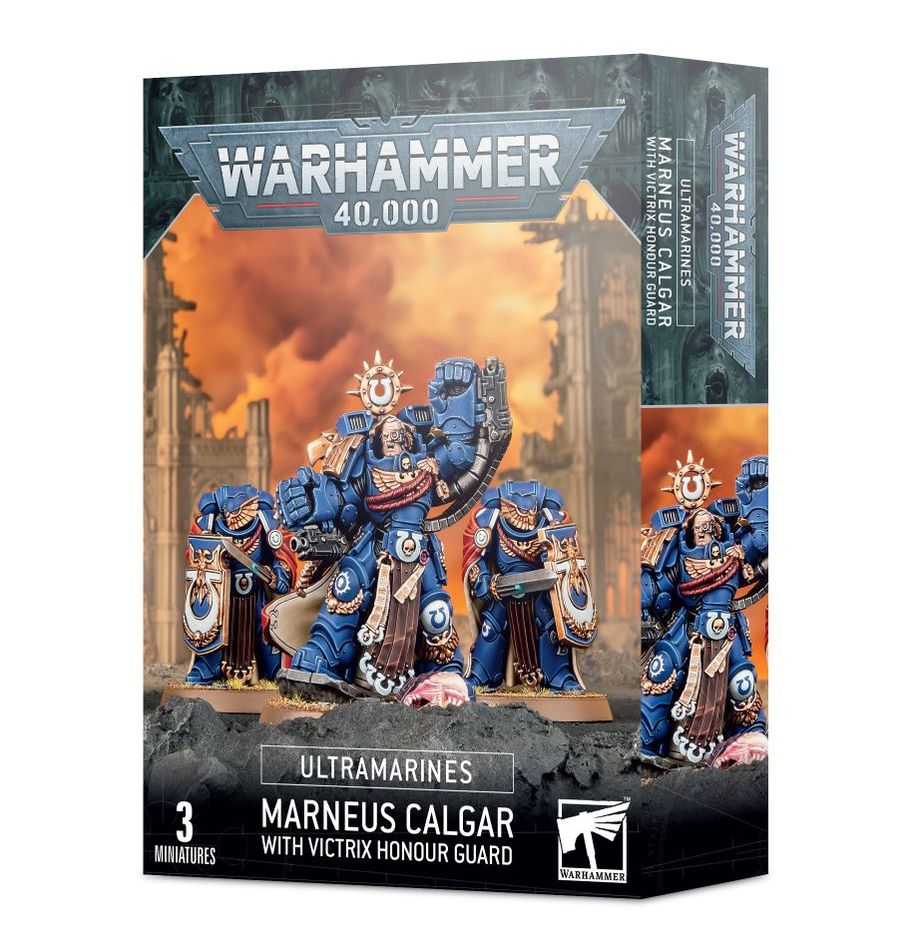 Warhammer 40,000: Ultramarines - Marneus Calgar with Victrix Honour Guard