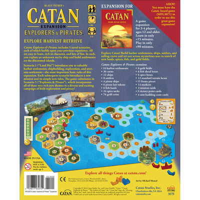 CATAN - Explorers and Pirates Expansion