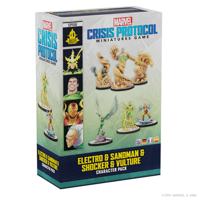 Marvel: Crisis Protocol – Electro & Sandman & Shocker & Vulture