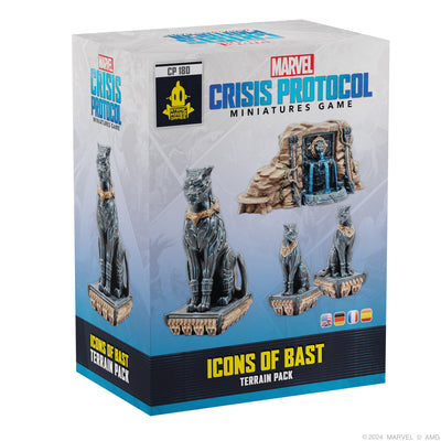 Marvel Crisis Protocol: Icons of Bast - Terrain Pack