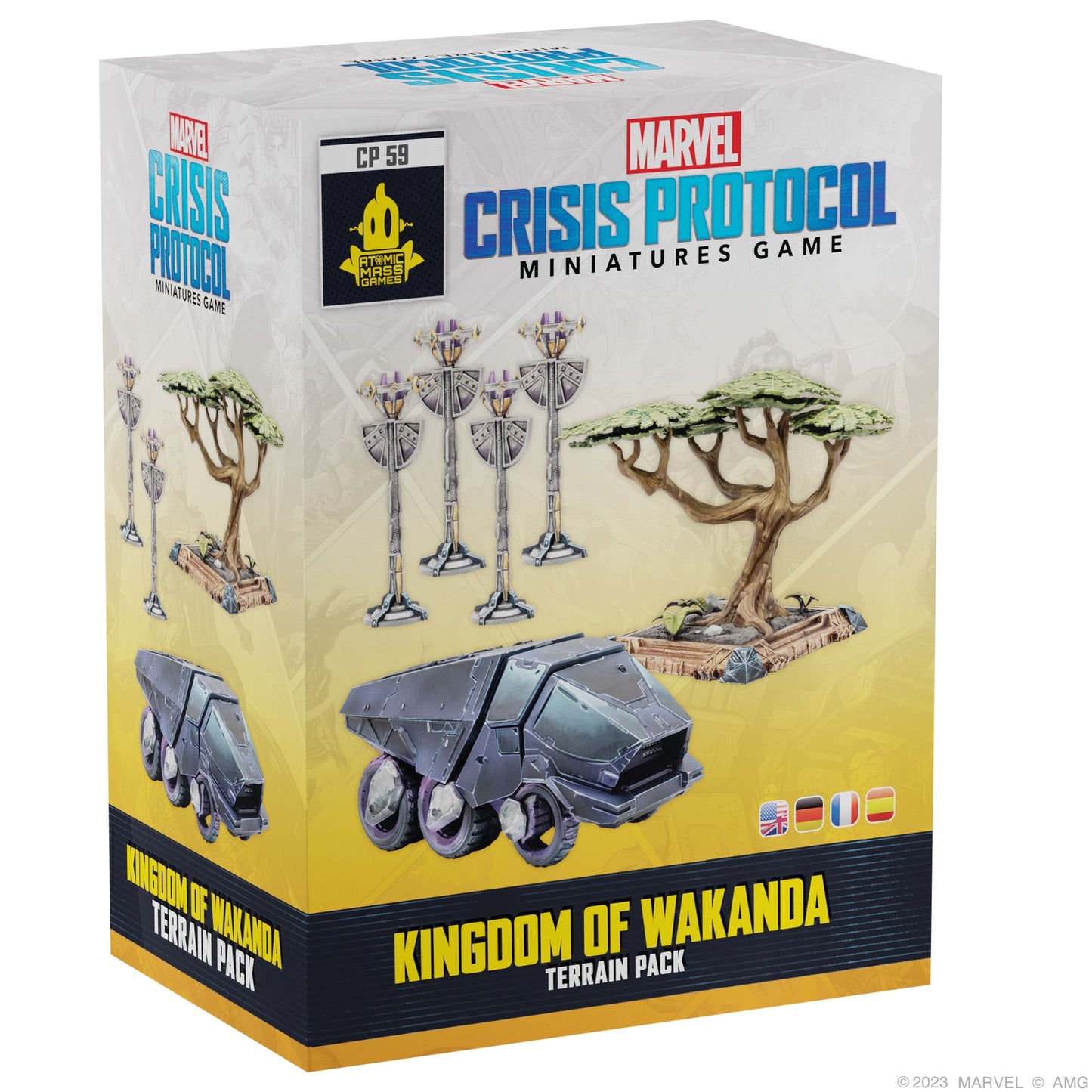 Marvel Crisis Protocol: Kingdom of Wakanda - Terrain Pack