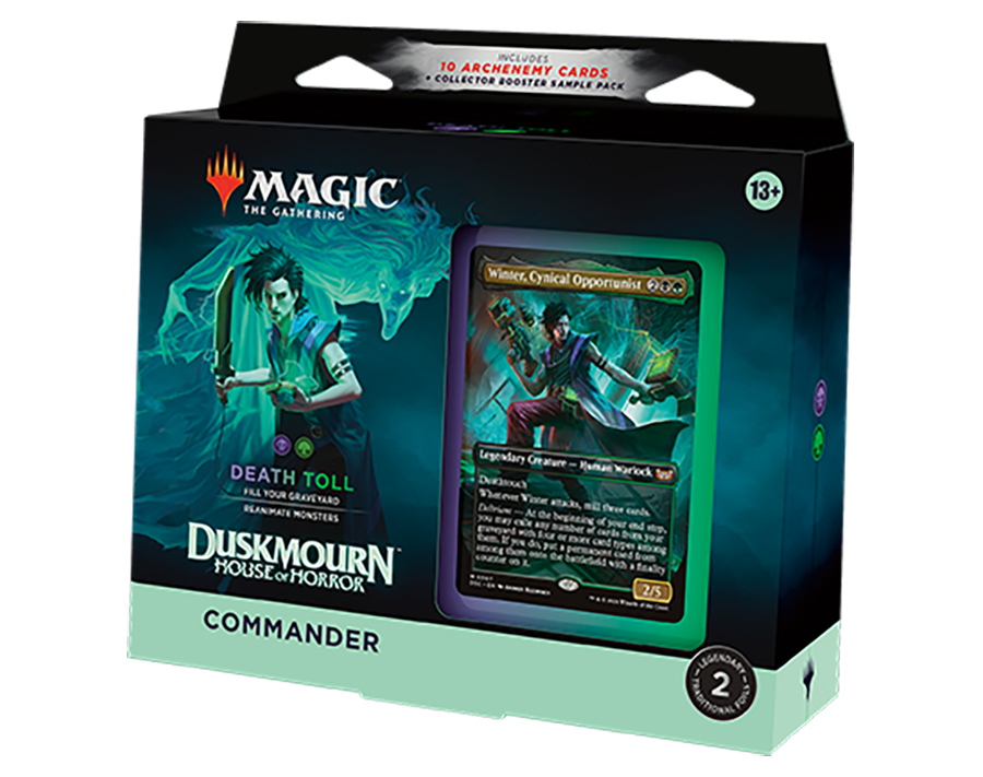 Magic: The Gathering Duskmourn: House of Horror Commander Decks